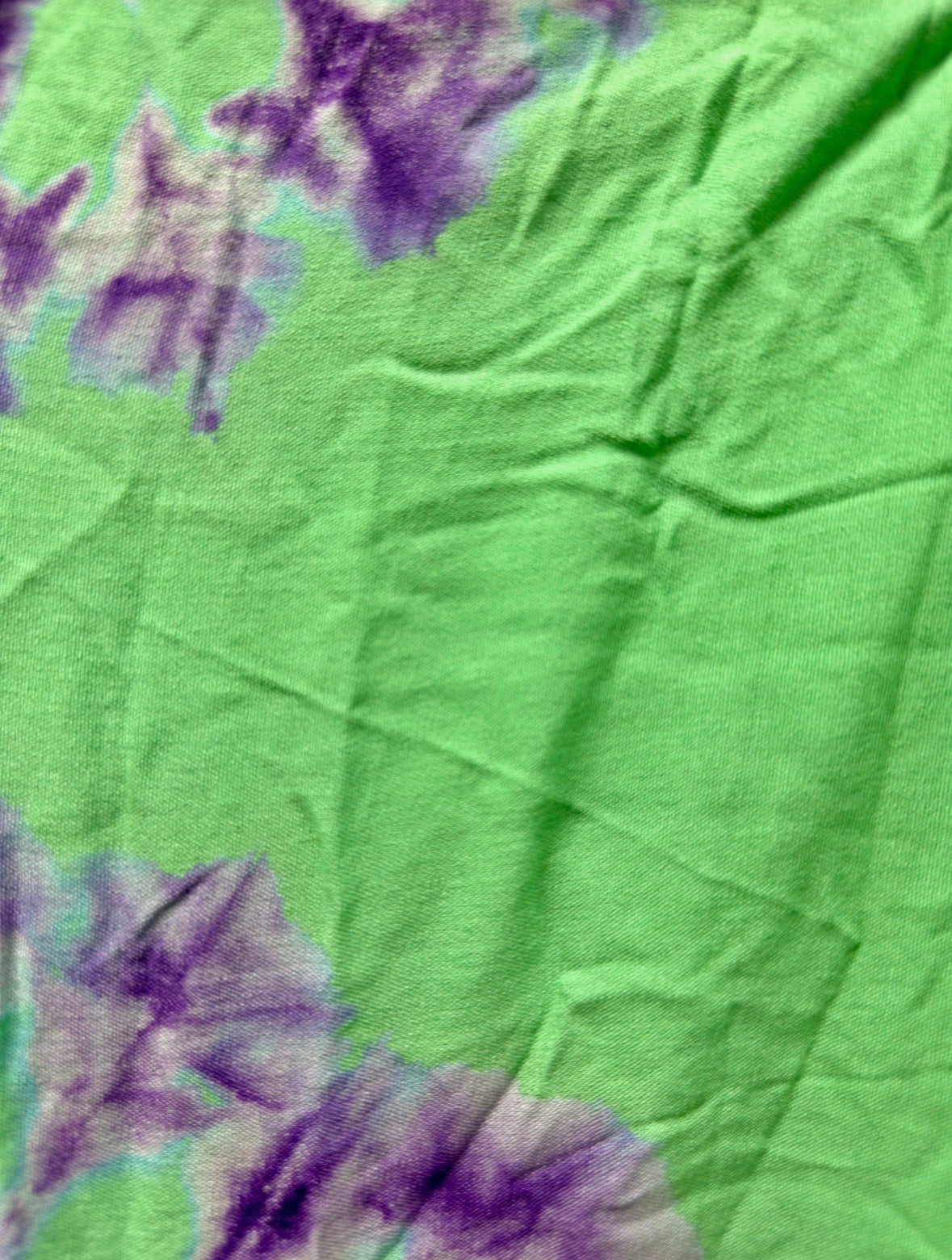 Linguere Dress Light Green with Purple